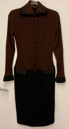 Vintage 1930s black and - and, brown