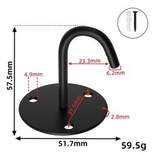 Heavy Duty Ceiling Hooks Stainless Steel Wall Mount Top Hook Hanging Hardware