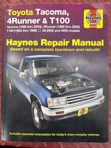 Haynes repair manual - repair,