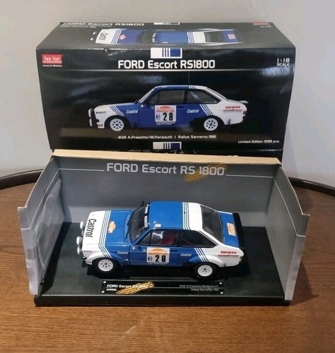 Sun star ford escort rs - 1:18,