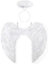 White Feather Angel Costume
