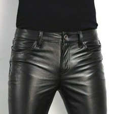 Mens Cowhide Leather Party