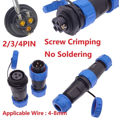 4pin aviation plug socket - 2/3/4pin,