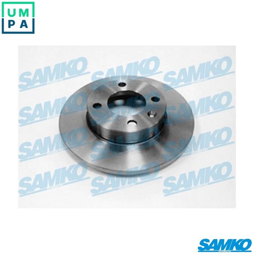 Brake disc a1011p - 2x, for