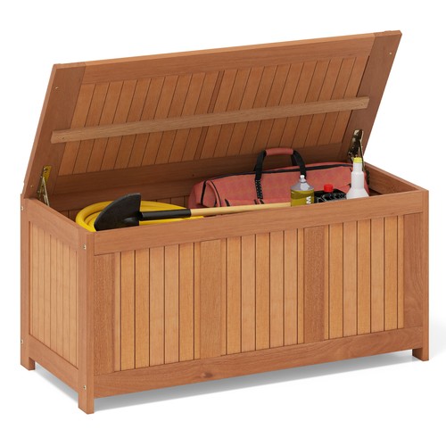 Wooden deck box 1 - wooden,