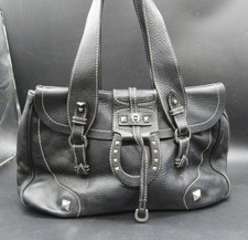 ETIENNE AIGNER Black Pebbled