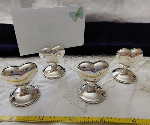 Vintage silver plate place - silver,