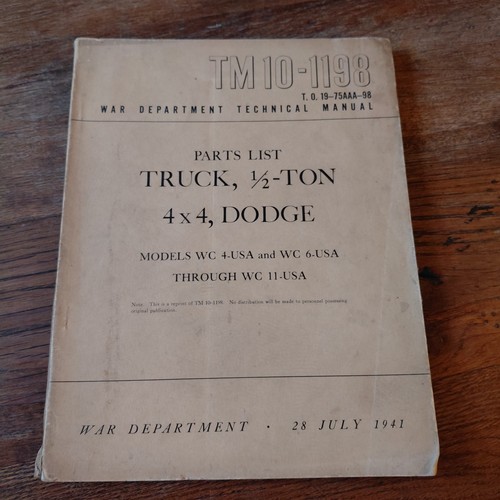 Wwii dodge ton 4x4 truck - dodge,