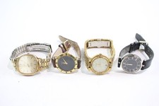 Mens Assorted Watches Quartz Gucci Omega Working x 4
