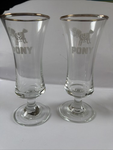 Vintage pony schooners - vintage, with