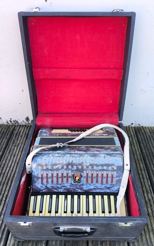 Parrot piano accordion key - parrot,