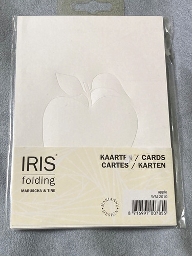 Iris folding die - iris, for