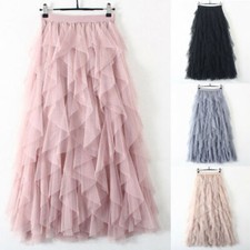 Women Elegant Mesh Tulle Tutu