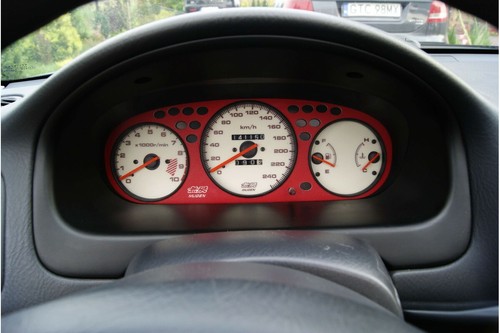 Honda civic 1996 - 1996-2000, red
