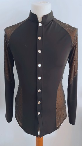 Mens latin dance shirt - mens,