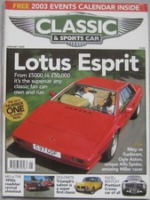 Classic & Sportscar January