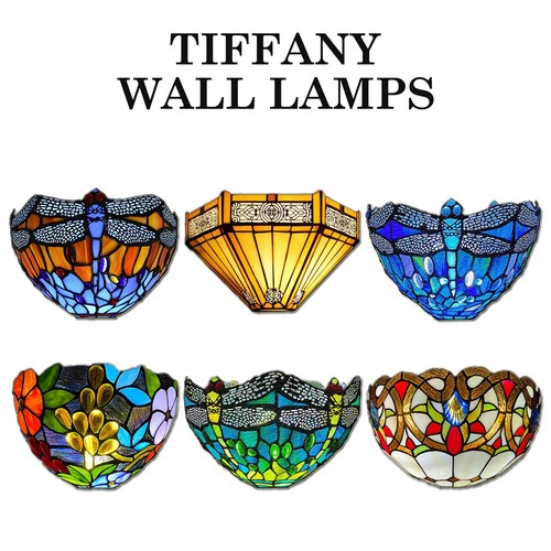Tiffany wall lamp - wall, antique