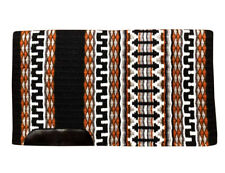 Horse Western Show Saddle Blanket/New Zealand Top Quality wool sensor flex