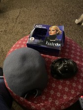 Vintage Hat And Faux Chignon Bun For Reenactment Or Dressing Up