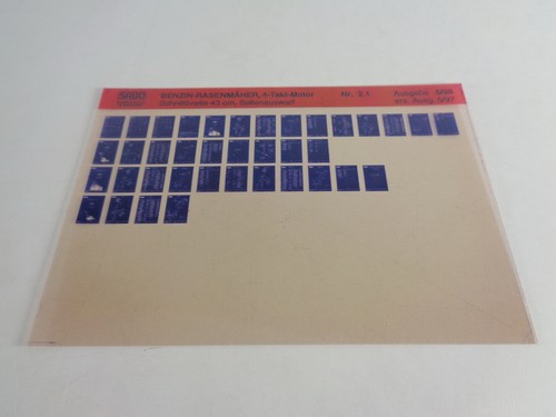 Microfiche parts catalog - catalog, sabo