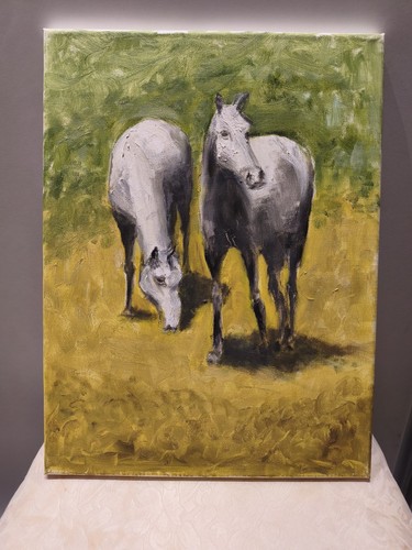 Original oil canvas - on,