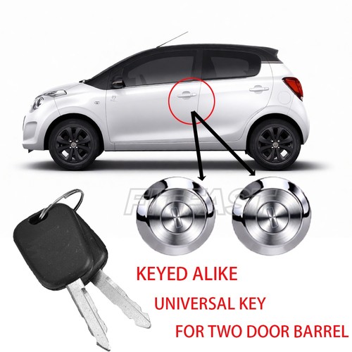 Door barrel lock cylinder - door, for
