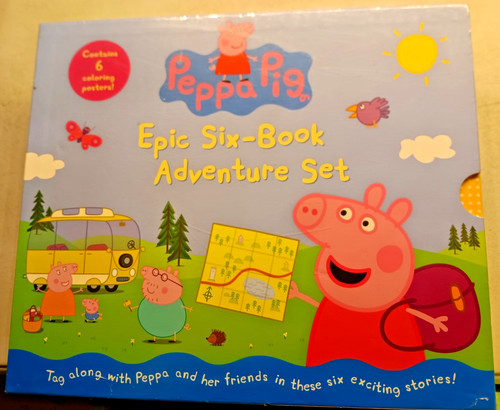 Peppa pig epic six book - pig,