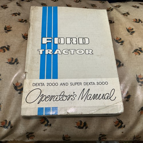 Ford tractor dexta - tractor, and