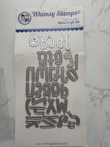 Whimsy stamps metal craft - stamps, die