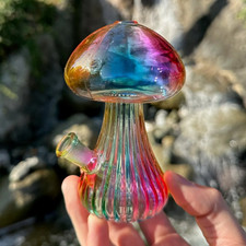 CUTE Mushroom 4.7" Glass Bong