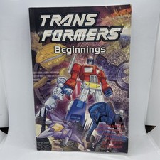 Transformers G1 Beginnings TPB Graphic Novel Hasbro Collection Vol 1 Origin Book