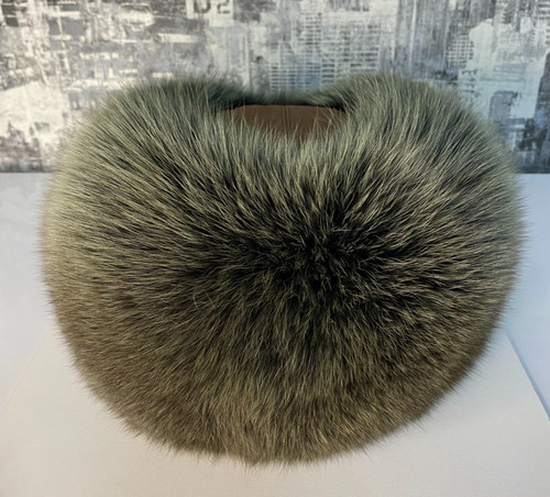 Women warm arctic fox fur - arctic,