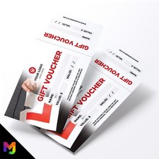 Custom Printed Gift Vouchers |