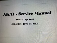 Akai 4000 Ds  Service Manual