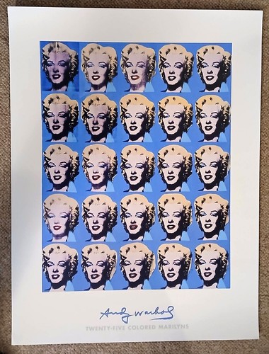 Andy warhol print 25 - -,