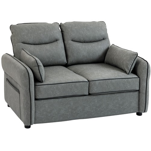 Homcom armchair faux leather - armchair,,