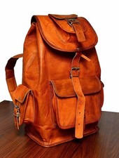 Leather Backpack Bag Vintage