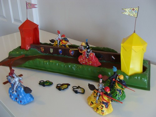 Britains medieval jousting set - britains,