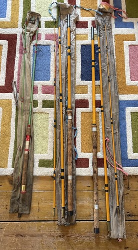 Vintage fishing rods - vintage,
