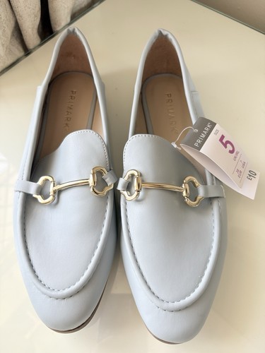 Primark pale blue faux - primark,