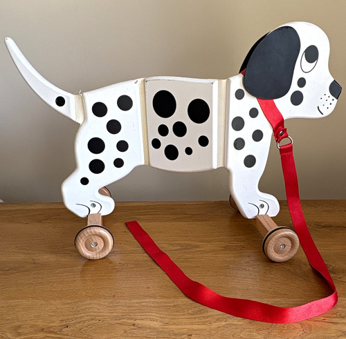 John crane wooden pull along - john,