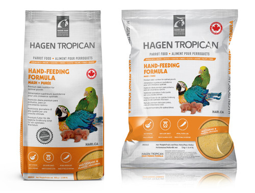 Hagen tropican hand - tropican, feeding