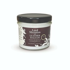 Lord Sheraton Leather Balsam 125ml, nourishes & protects your leather items.