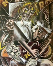 ART OF RONNIE WOOD THE ROLLING