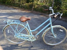 Womans Raleigh ORLA KIELY Olive & Green Bicycle