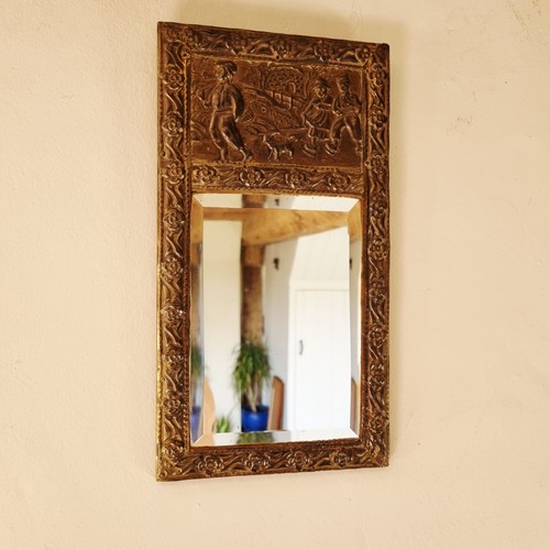 Antique arts crafts brass - &,