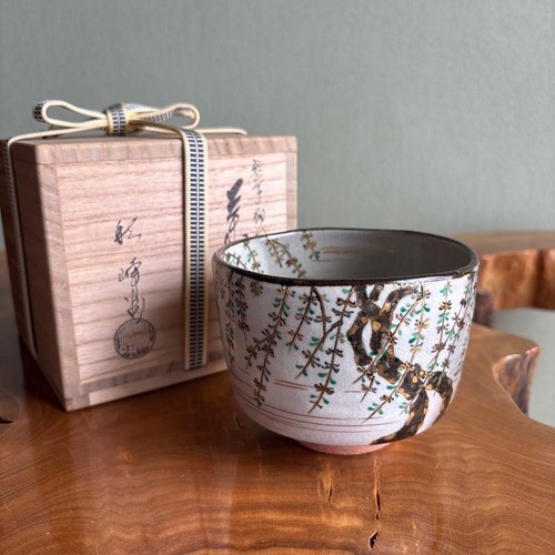 Japanese kenzan style - kenzan, willow