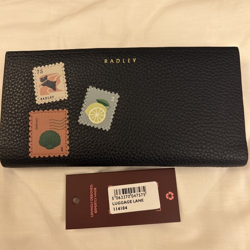 Large navy radley purse - large,