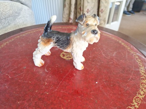Ceramic wire hair fox - ceramic,