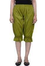 Yellow Green Cotton Women